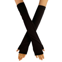 画像をギャラリービューアに読み込む, 50%OFFセール中!【 大和美神 】アームカバー レディース 黒 灰 白 紫 母の日 プレゼント