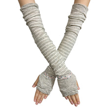 画像をギャラリービューアに読み込む, 50%OFFセール中!【 大和美神 】アームカバー レディース 黒 灰 白 紫 母の日 プレゼント