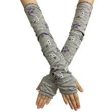 画像をギャラリービューアに読み込む, 50%OFFセール中!【 大和美神 】アームカバー レディース 黒 灰 白 紫 母の日 プレゼント