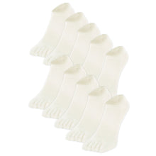 画像をギャラリービューアに読み込む, 【 極 】5本指ソックス スニーカー丈 メンズ 25-28㎝ 1足/5足/10足セット 黒 灰 白