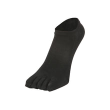 画像をギャラリービューアに読み込む, 【 社長の靴下® 】5本指 スニーカー丈 メンズ 25-27㎝ 黒 灰
