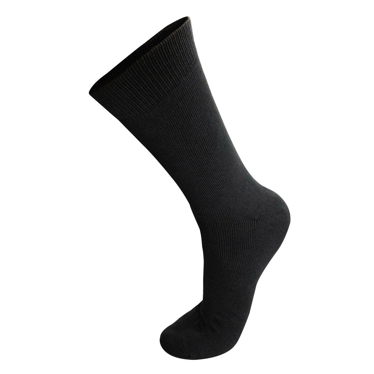 新生活応援セール！15％OFF【極】 先丸ソックス クルー丈 メンズ  25-27cm 1足/5足/10足セット 黒 灰 白 紺 LINE