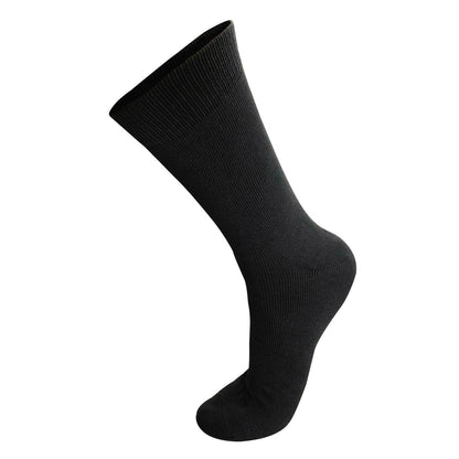 新生活応援セール！15％OFF【極】 先丸ソックス クルー丈 メンズ  25-27cm 1足/5足/10足セット 黒 灰 白 紺 LINE