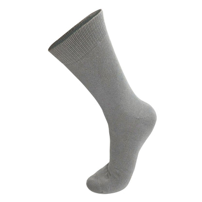 新生活応援セール！15％OFF【極】 先丸ソックス クルー丈 メンズ  25-27cm 1足/5足/10足セット 黒 灰 白 紺 LINE