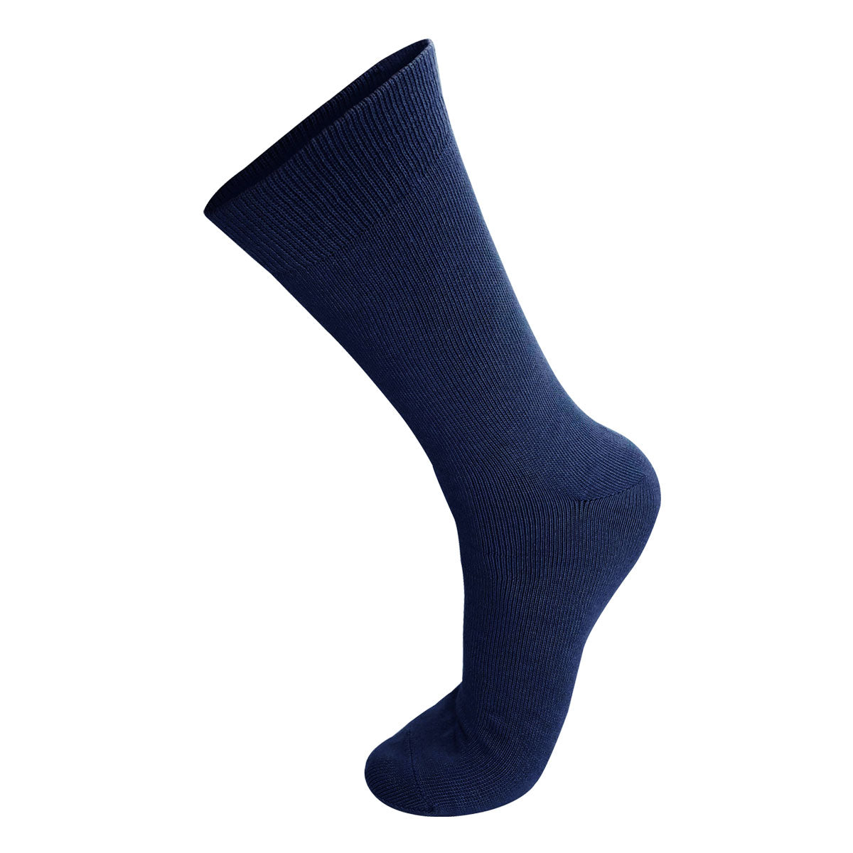 新生活応援セール！15％OFF【極】 先丸ソックス クルー丈 メンズ  25-27cm 1足/5足/10足セット 黒 灰 白 紺 LINE