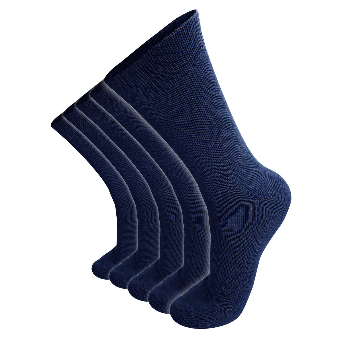 新生活応援セール！15％OFF【極】 先丸ソックス クルー丈 メンズ  25-27cm 1足/5足/10足セット 黒 灰 白 紺 LINE