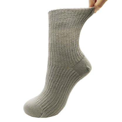 【超幅広ソックス】先丸 くるぶし丈 メンズ 25-27cm １足  黒 灰 ベージュ