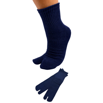 【極】足袋ソックス スポーツ くるぶし丈 26-28cm 1足/3足セット 黒 白 灰 紺