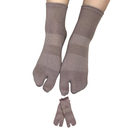 【極】足袋ソックス スポーツ くるぶし丈 レディース 23-25cm 1足/3足セット 黒 灰 ベージュ 紫 サラシホワイト