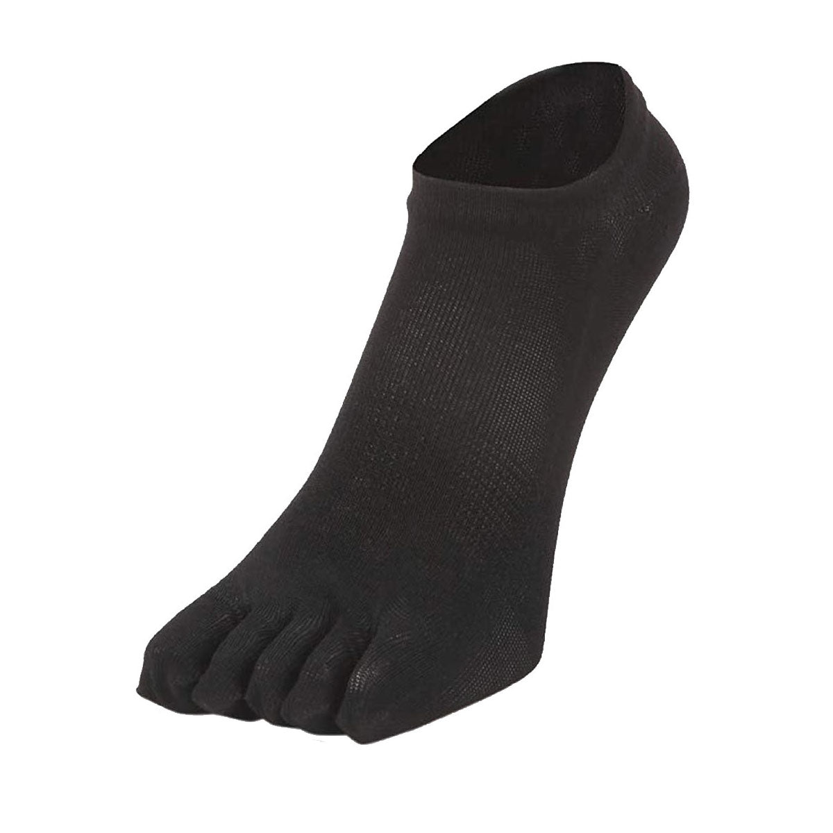 新生活応援セール！15％OFF【 極 】5本指ソックス スニーカー丈 メンズ 25-27㎝ 1足/5足/10足セット 黒 灰 白