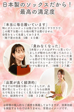 画像をギャラリービューアに読み込む, 【 社長の靴下® 】5本指 ハイソックス   レディース  22-25cm 黒 灰 ベージュ ピンク 紫 母の日 プレゼント

