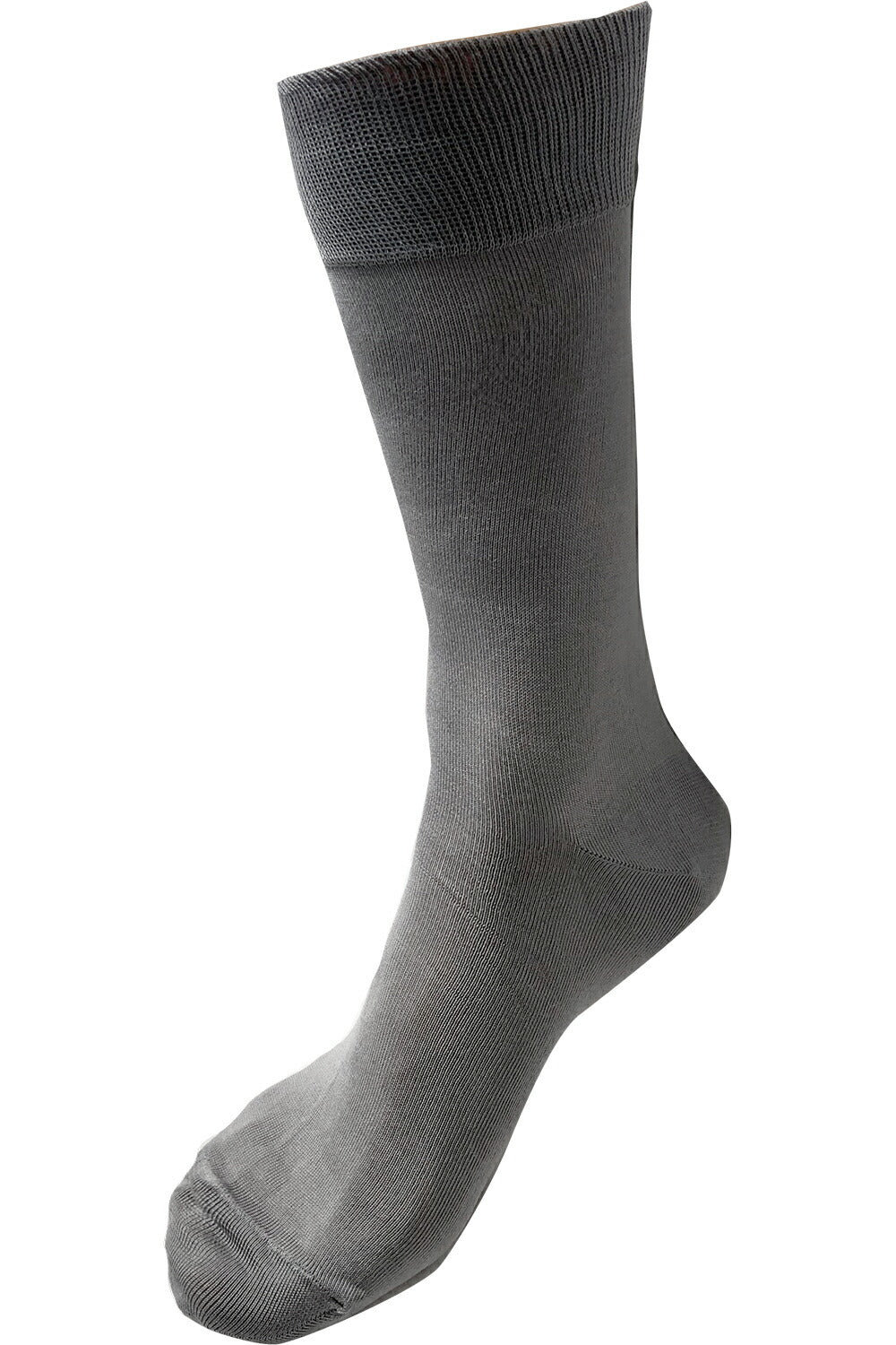新生活応援セール！15％OFF【 社長の靴下® 】先丸 クルー丈 メンズ 24-26/26-28㎝ 黒 灰 紺