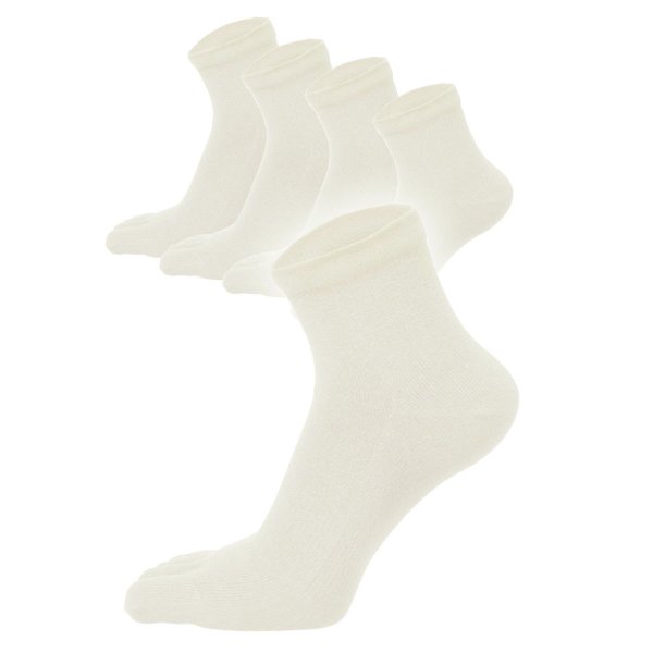 新生活応援セール！15％OFF【極 】5本指ソックスくるぶし丈 メンズ  25-27cm 1足/5足/10足セット 黒 灰 白